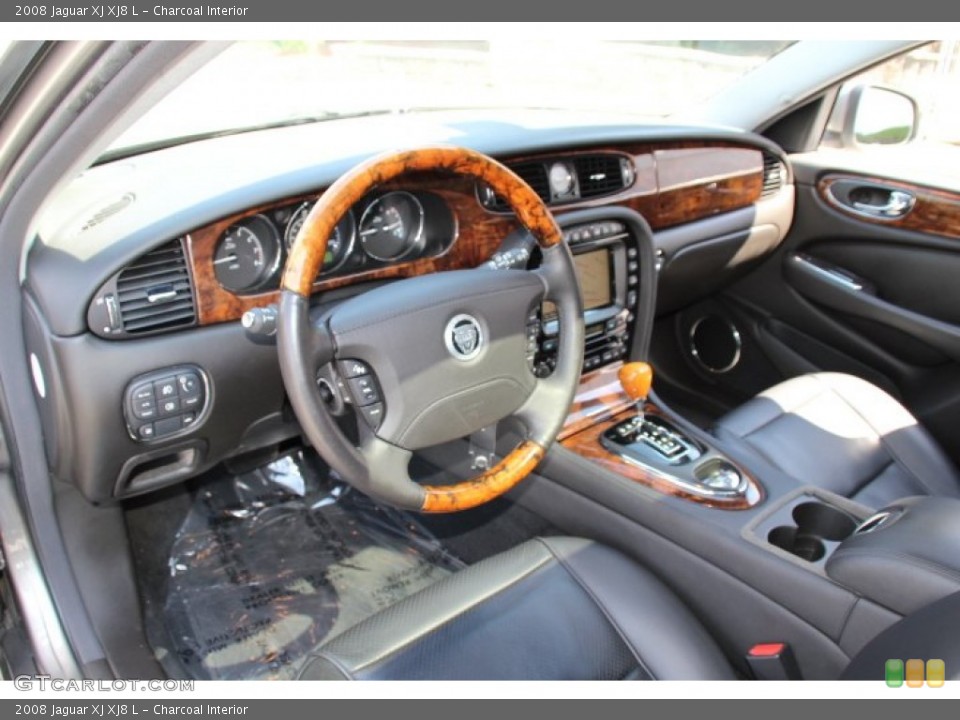 Charcoal 2008 Jaguar XJ Interiors