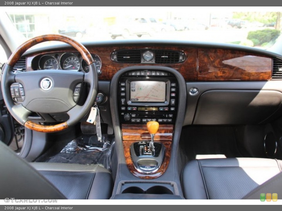 Charcoal Interior Dashboard for the 2008 Jaguar XJ XJ8 L #80460311