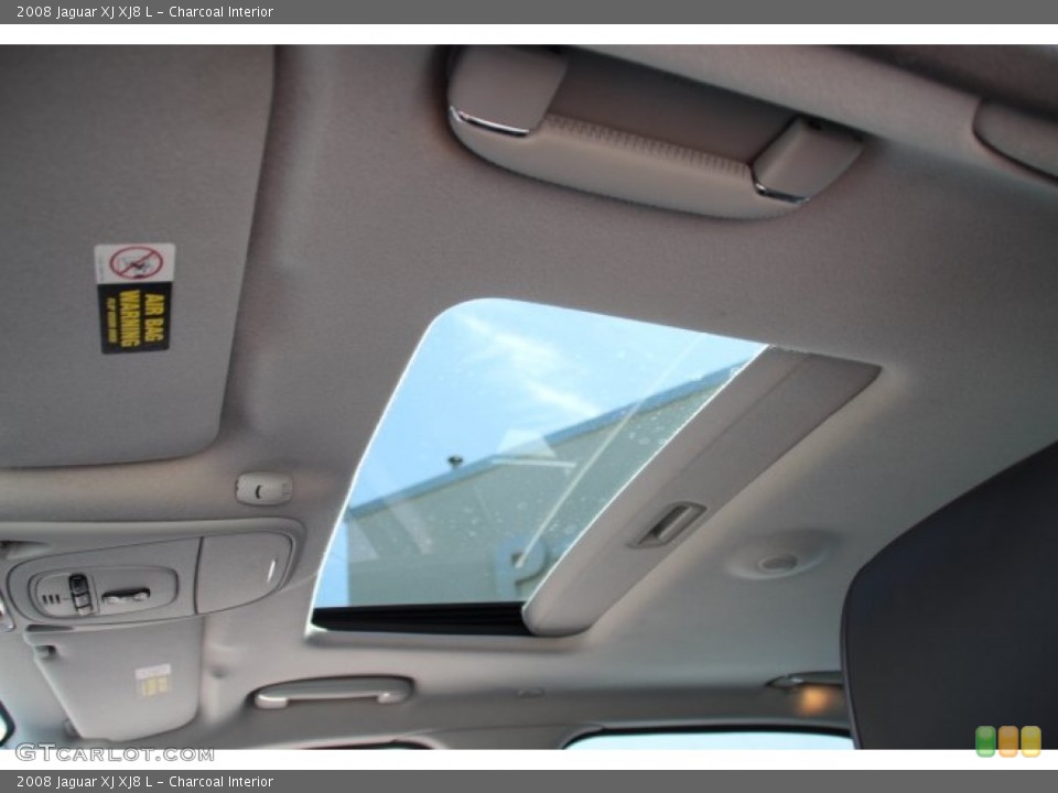 Charcoal Interior Sunroof for the 2008 Jaguar XJ XJ8 L #80460440