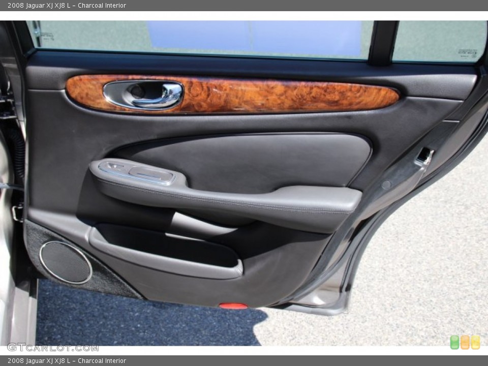 Charcoal Interior Door Panel for the 2008 Jaguar XJ XJ8 L #80460496