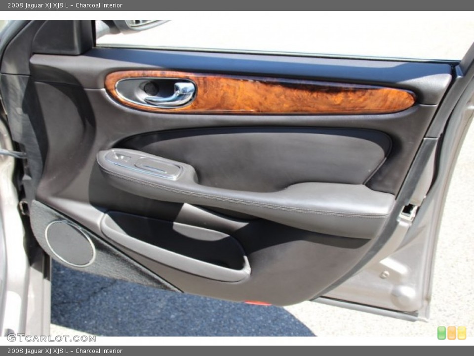 Charcoal Interior Door Panel for the 2008 Jaguar XJ XJ8 L #80460550