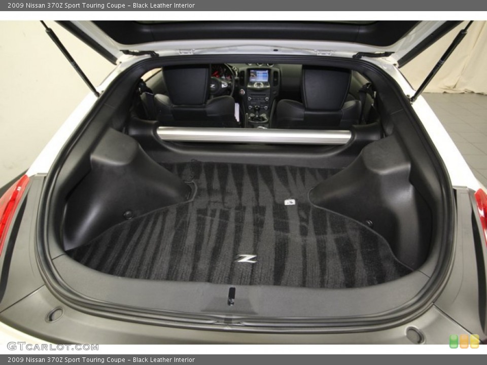 Black Leather Interior Trunk for the 2009 Nissan 370Z Sport Touring Coupe #80460882