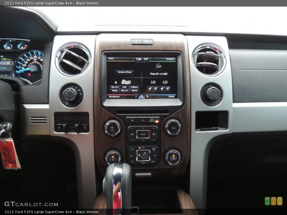 Black Interior Controls for the 2013 Ford F150 Lariat SuperCrew 4x4 #80461475