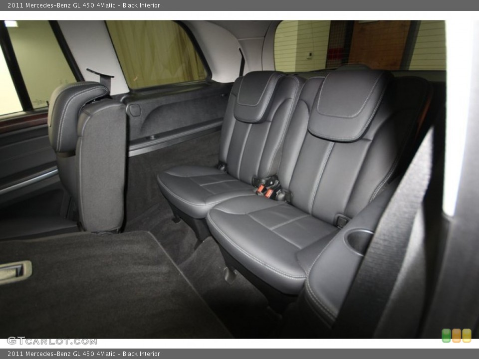 Black Interior Rear Seat for the 2011 Mercedes-Benz GL 450 4Matic #80467059