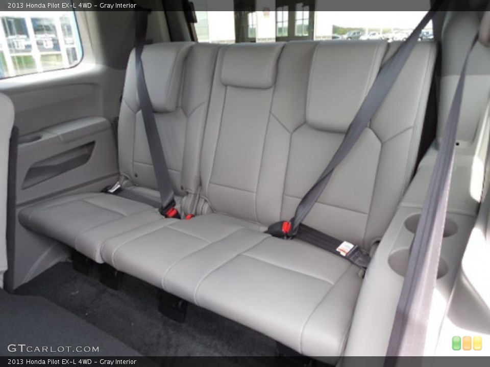 Gray Interior Rear Seat for the 2013 Honda Pilot EX-L 4WD #80467073