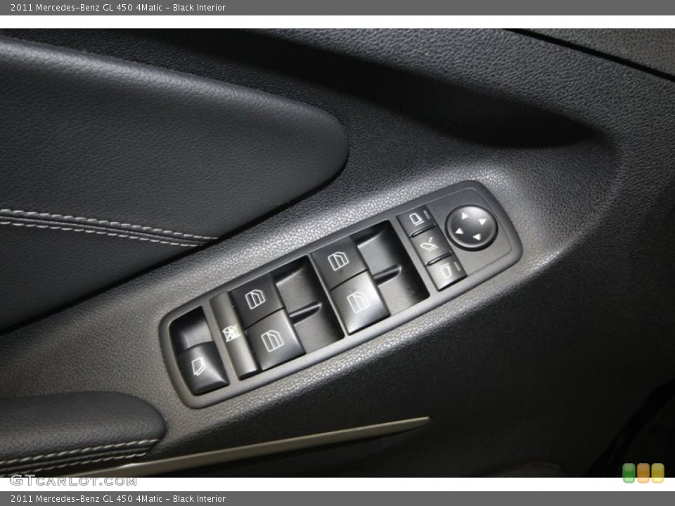 Black Interior Controls for the 2011 Mercedes-Benz GL 450 4Matic #80467100