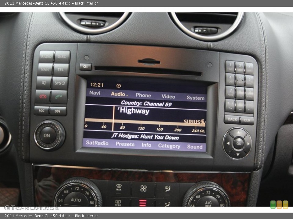 Black Interior Audio System for the 2011 Mercedes-Benz GL 450 4Matic #80467232