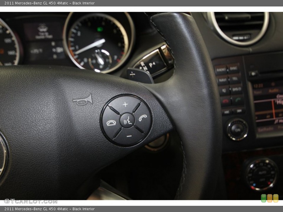 Black Interior Controls for the 2011 Mercedes-Benz GL 450 4Matic #80467301