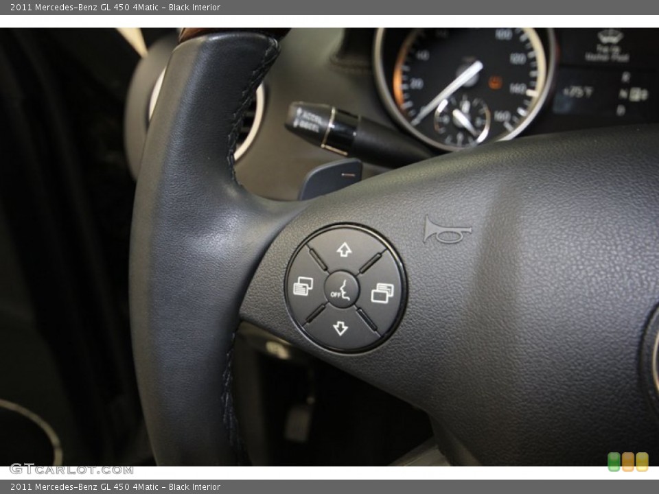 Black Interior Controls for the 2011 Mercedes-Benz GL 450 4Matic #80467319