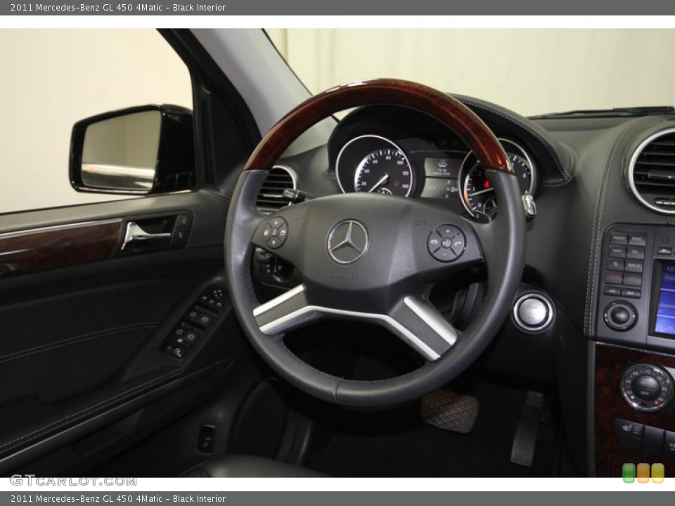 Black Interior Steering Wheel for the 2011 Mercedes-Benz GL 450 4Matic #80467373