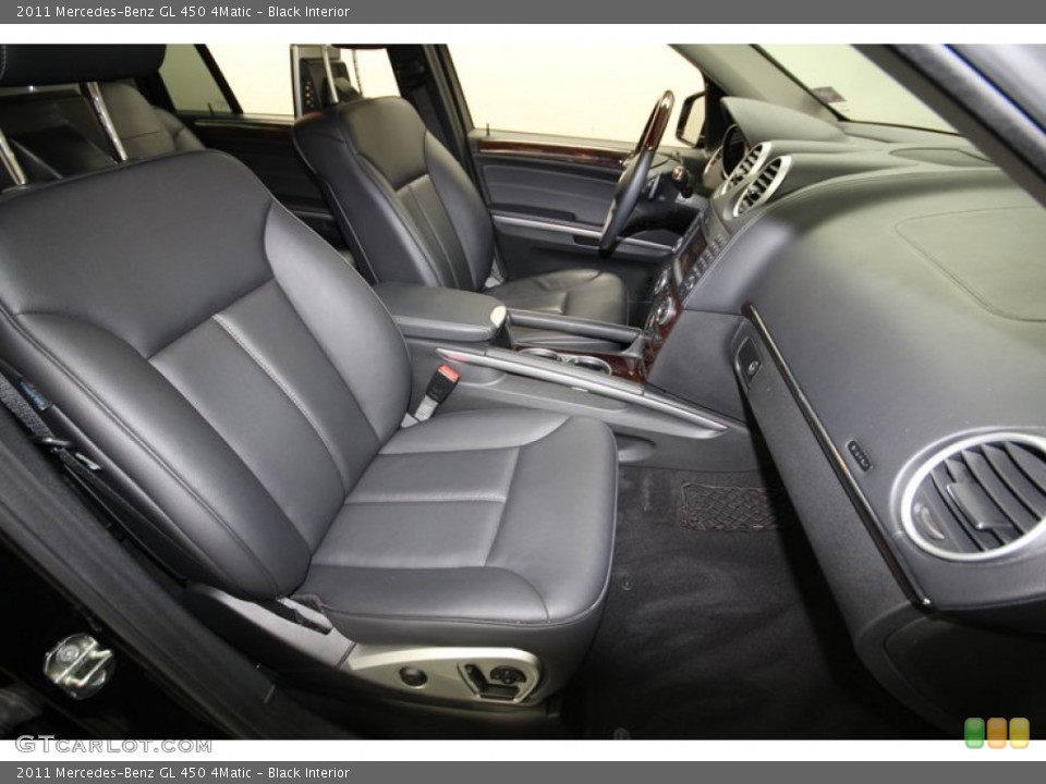 Black Interior Front Seat for the 2011 Mercedes-Benz GL 450 4Matic #80467644