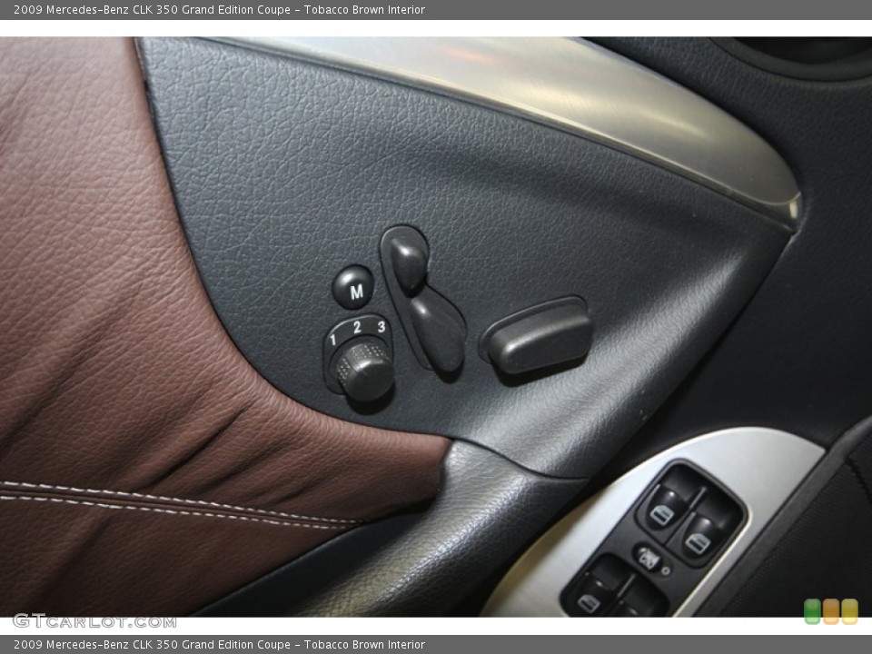 Tobacco Brown Interior Controls for the 2009 Mercedes-Benz CLK 350 Grand Edition Coupe #80468948