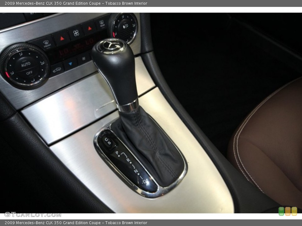 Tobacco Brown Interior Transmission for the 2009 Mercedes-Benz CLK 350 Grand Edition Coupe #80469070