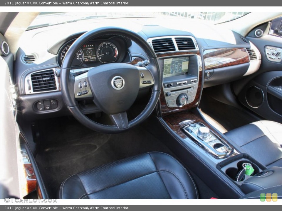 Warm Charcoal/Warm Charcoal Interior Photo for the 2011 Jaguar XK XK Convertible #80469089