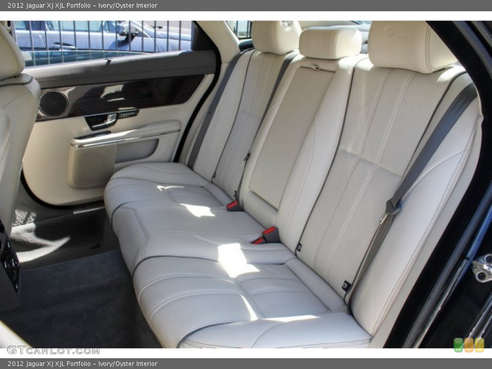 Ivory/Oyster Interior Rear Seat for the 2012 Jaguar XJ XJL Portfolio #80469494