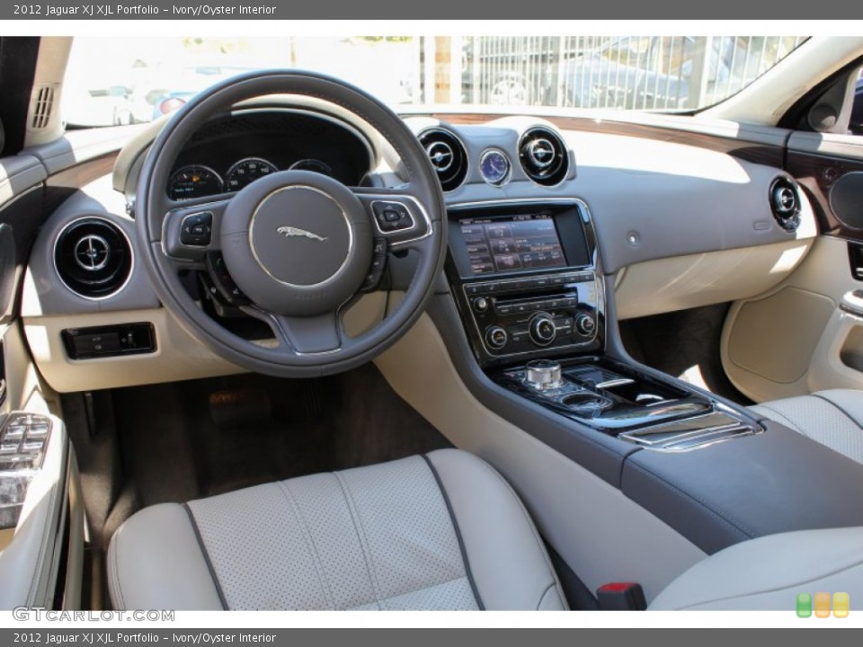 Ivory/Oyster Interior Dashboard for the 2012 Jaguar XJ XJL Portfolio #80469712