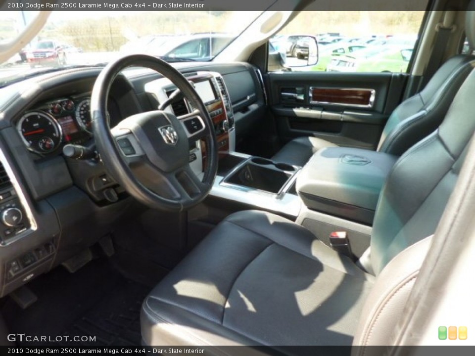 Dark Slate Interior Prime Interior for the 2010 Dodge Ram 2500 Laramie Mega Cab 4x4 #80470870