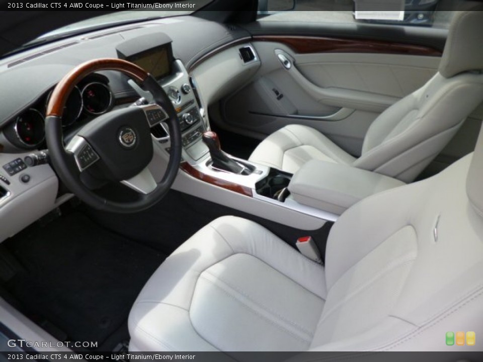 Light Titanium/Ebony Interior Photo for the 2013 Cadillac CTS 4 AWD Coupe #80472844