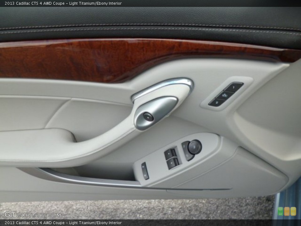 Light Titanium/Ebony Interior Door Panel for the 2013 Cadillac CTS 4 AWD Coupe #80472859