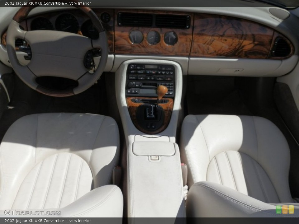 Ivory Interior Dashboard for the 2002 Jaguar XK XK8 Convertible #80474374