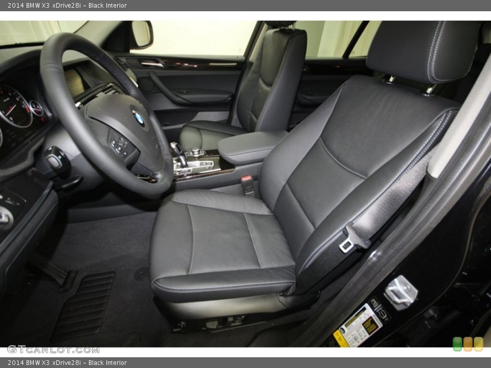 Black Interior Photo for the 2014 BMW X3 xDrive28i #80475353