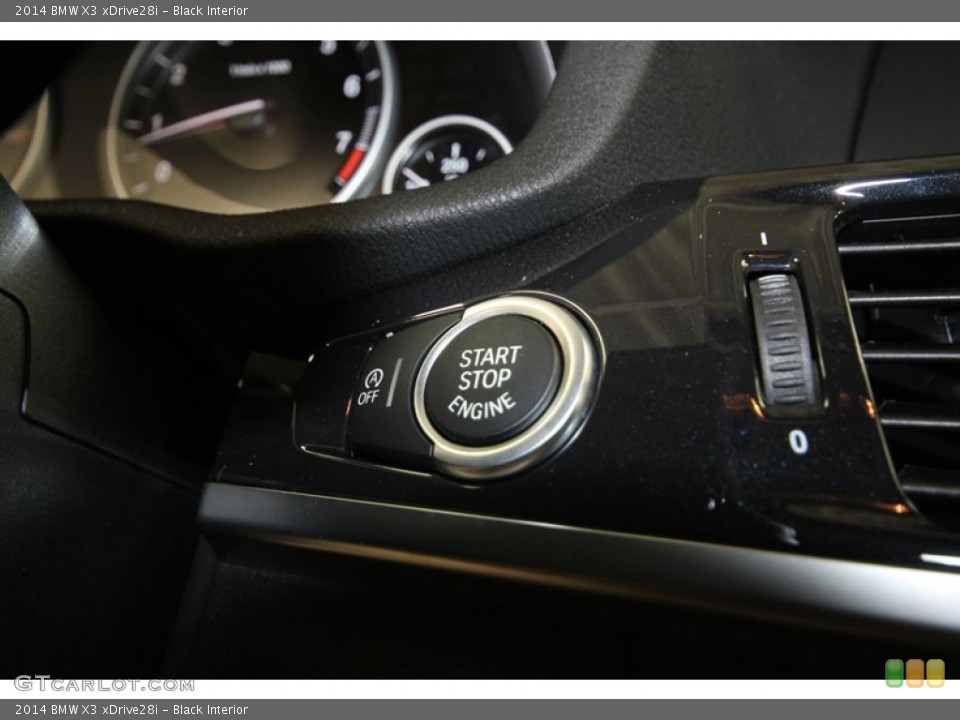 Black Interior Controls for the 2014 BMW X3 xDrive28i #80475677