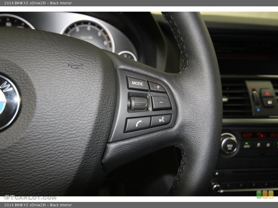 Black Interior Controls for the 2014 BMW X3 xDrive28i #80475693