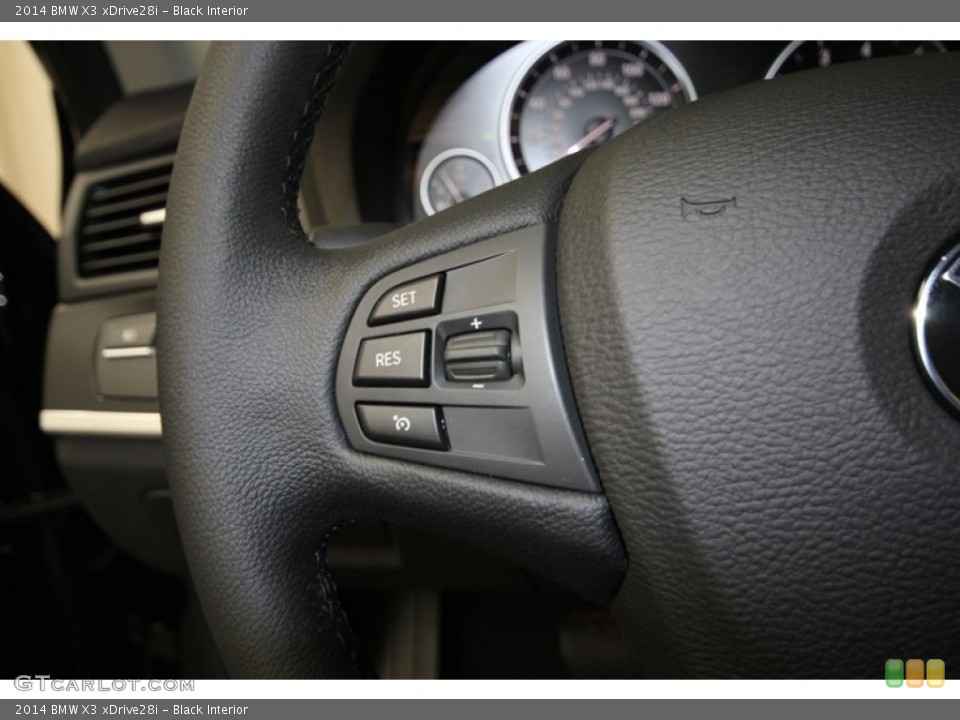 Black Interior Controls for the 2014 BMW X3 xDrive28i #80475704