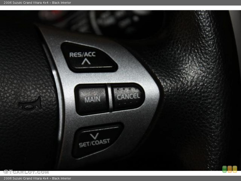 Black Interior Controls for the 2006 Suzuki Grand Vitara 4x4 #80475719