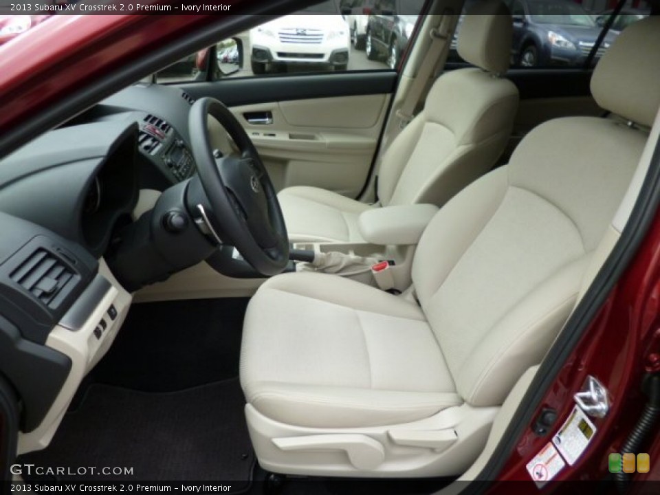 Ivory Interior Front Seat for the 2013 Subaru XV Crosstrek 2.0 Premium #80475906