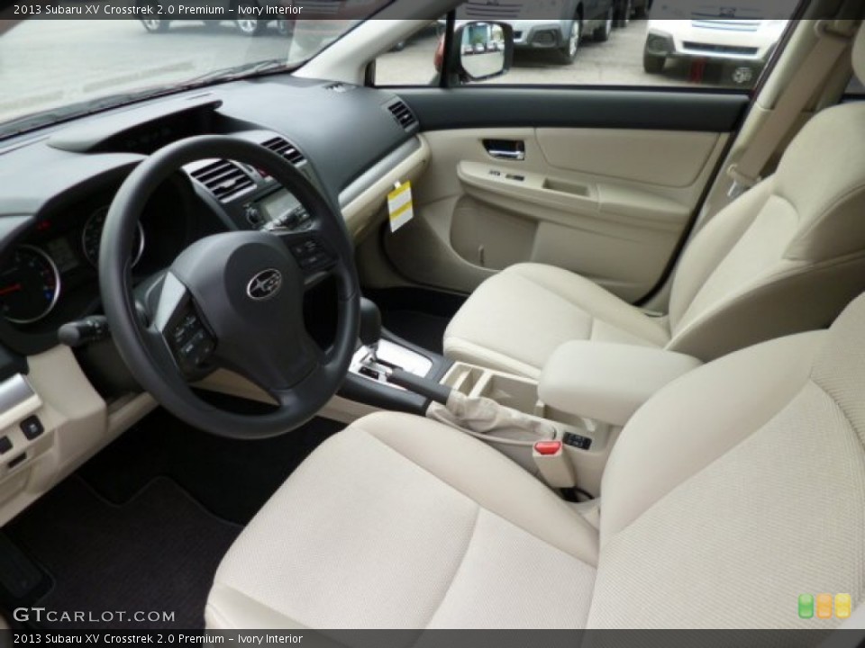 Ivory Interior Front Seat for the 2013 Subaru XV Crosstrek 2.0 Premium #80475917