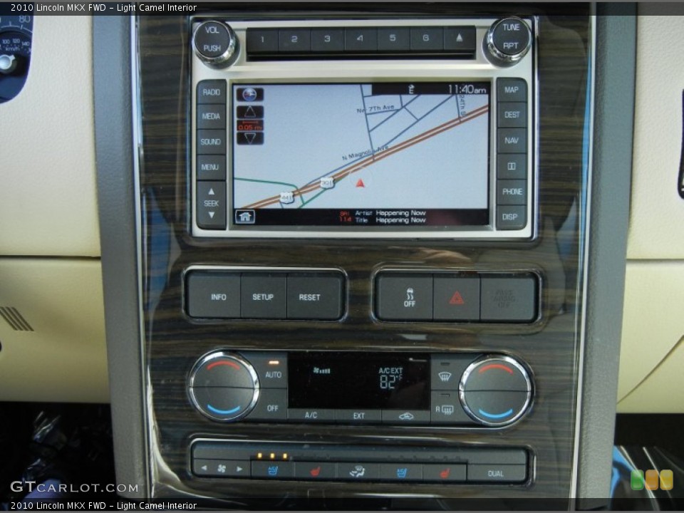 Light Camel Interior Navigation for the 2010 Lincoln MKX FWD #80476548
