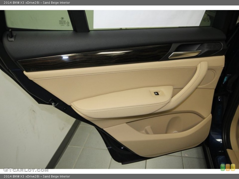 Sand Beige Interior Door Panel for the 2014 BMW X3 xDrive28i #80476691