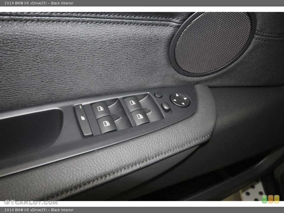 Black Interior Controls for the 2014 BMW X6 xDrive35i #80476881
