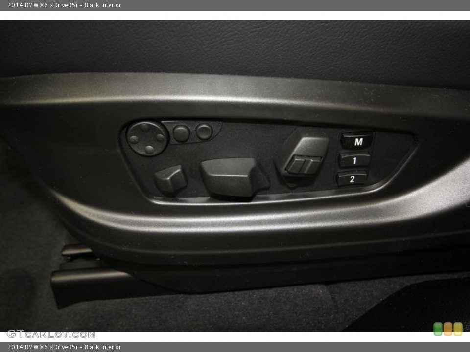 Black Interior Controls for the 2014 BMW X6 xDrive35i #80476888