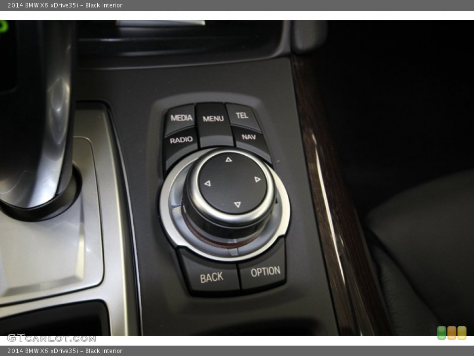 Black Interior Controls for the 2014 BMW X6 xDrive35i #80476950