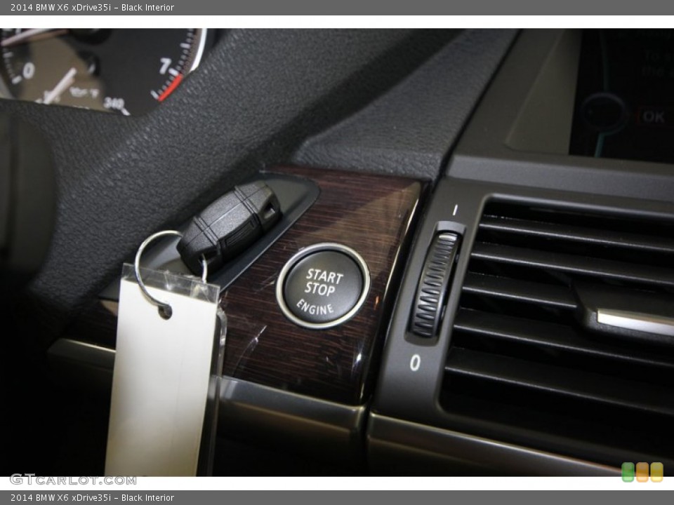 Black Interior Controls for the 2014 BMW X6 xDrive35i #80476967