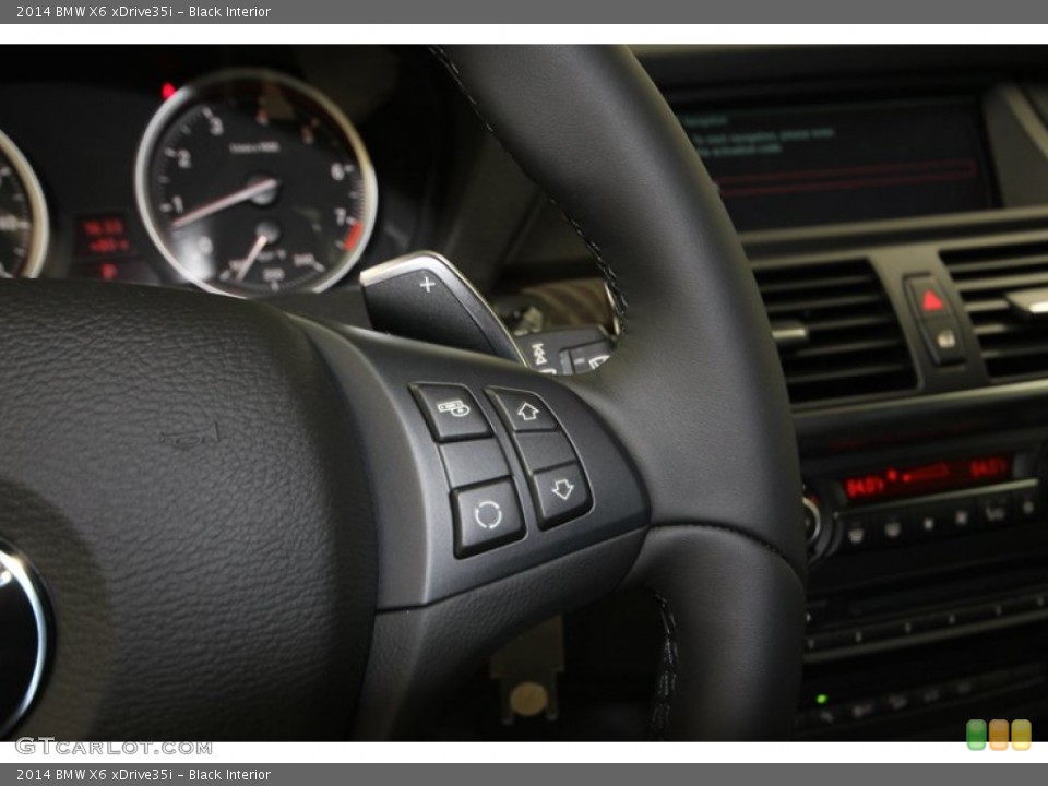 Black Interior Controls for the 2014 BMW X6 xDrive35i #80476976