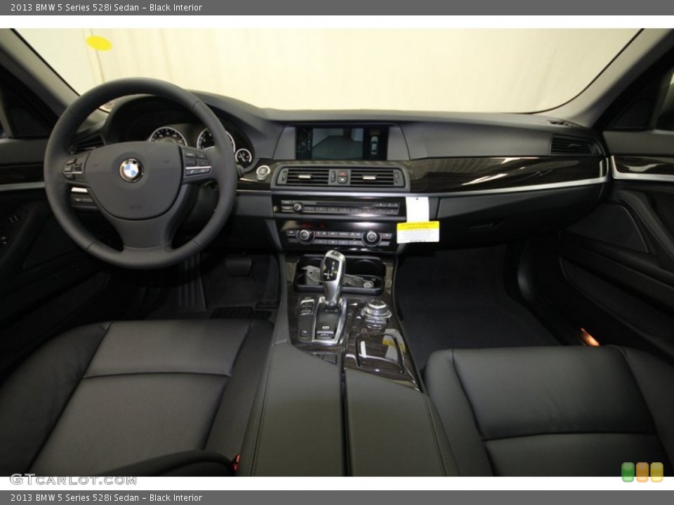 Black Interior Dashboard for the 2013 BMW 5 Series 528i Sedan #80477422
