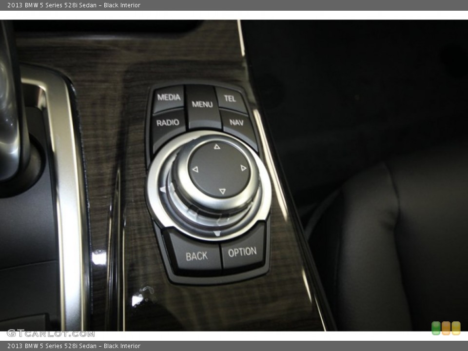 Black Interior Controls for the 2013 BMW 5 Series 528i Sedan #80477567