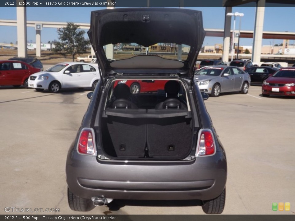 Tessuto Grigio/Nero (Grey/Black) Interior Trunk for the 2012 Fiat 500 Pop #80478425