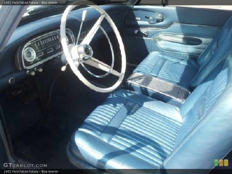 Blue 1962 Ford Falcon Interiors