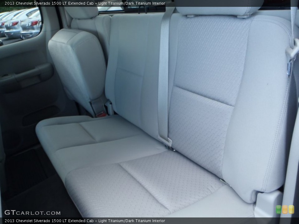 Light Titanium/Dark Titanium Interior Rear Seat for the 2013 Chevrolet Silverado 1500 LT Extended Cab #80483471