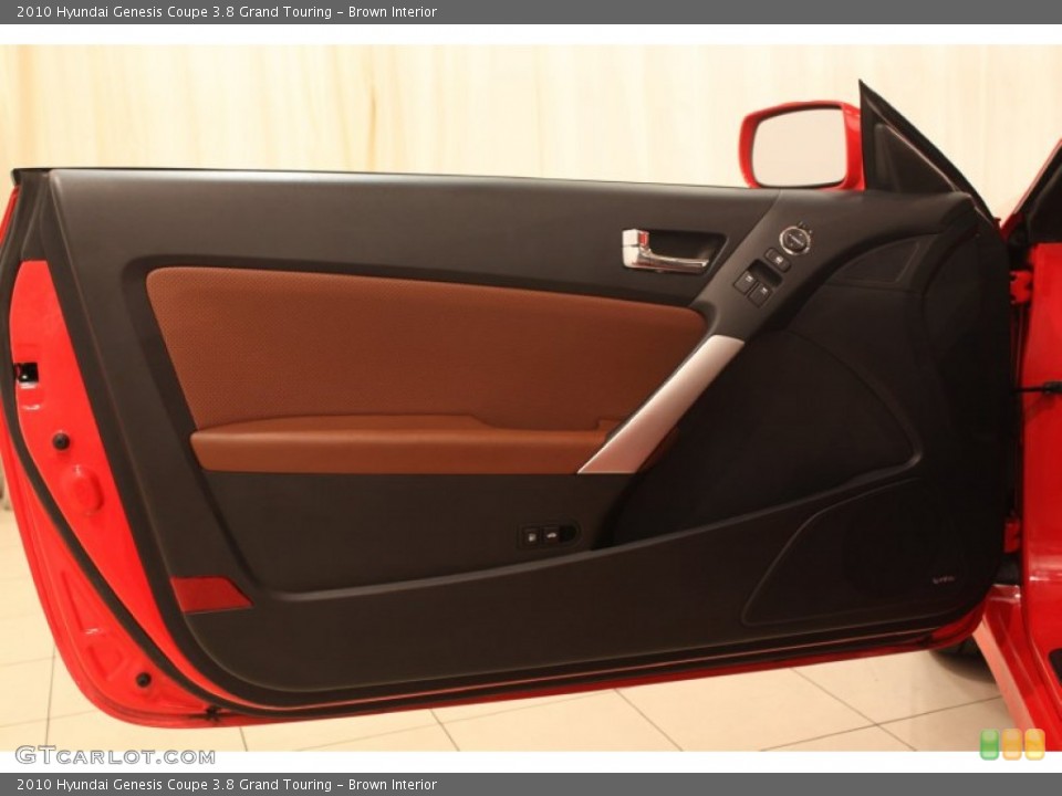 Brown Interior Door Panel for the 2010 Hyundai Genesis Coupe 3.8 Grand Touring #80487178