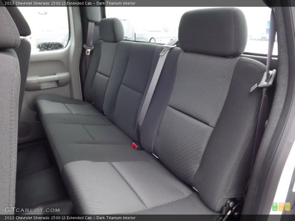 Dark Titanium Interior Rear Seat for the 2013 Chevrolet Silverado 1500 LS Extended Cab #80488366