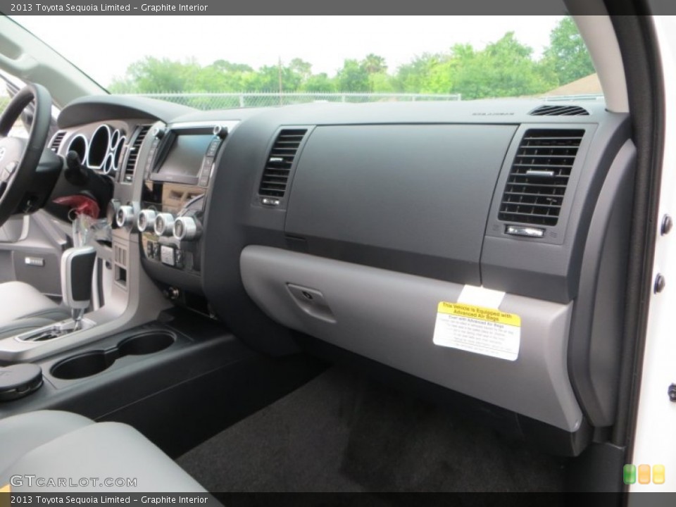 Graphite Interior Dashboard for the 2013 Toyota Sequoia Limited #80489775