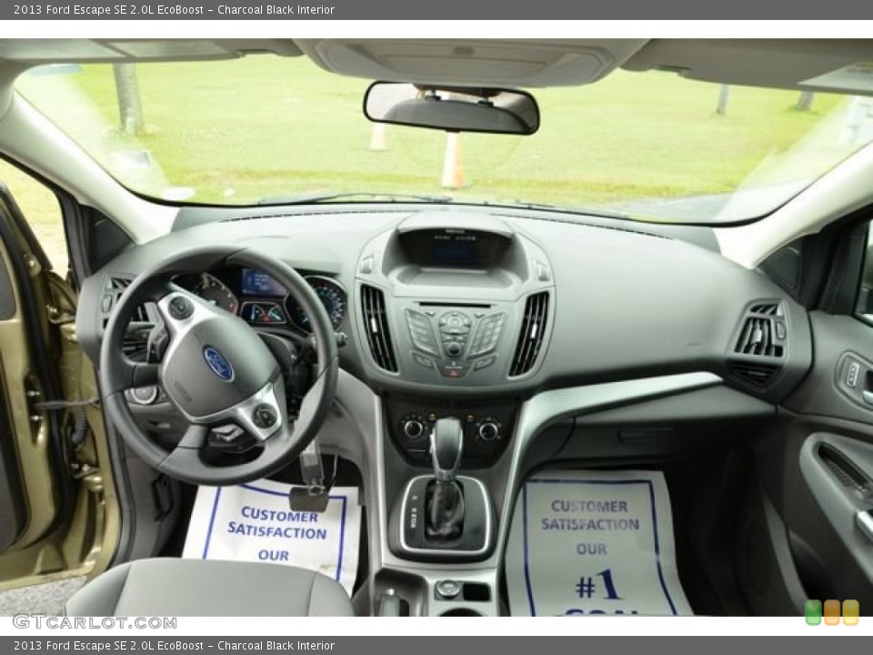 Charcoal Black Interior Dashboard for the 2013 Ford Escape SE 2.0L EcoBoost #80491994