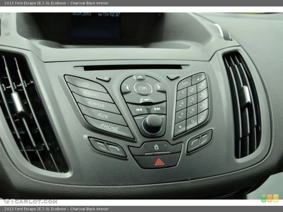 Charcoal Black Interior Controls for the 2013 Ford Escape SE 2.0L EcoBoost #80492347