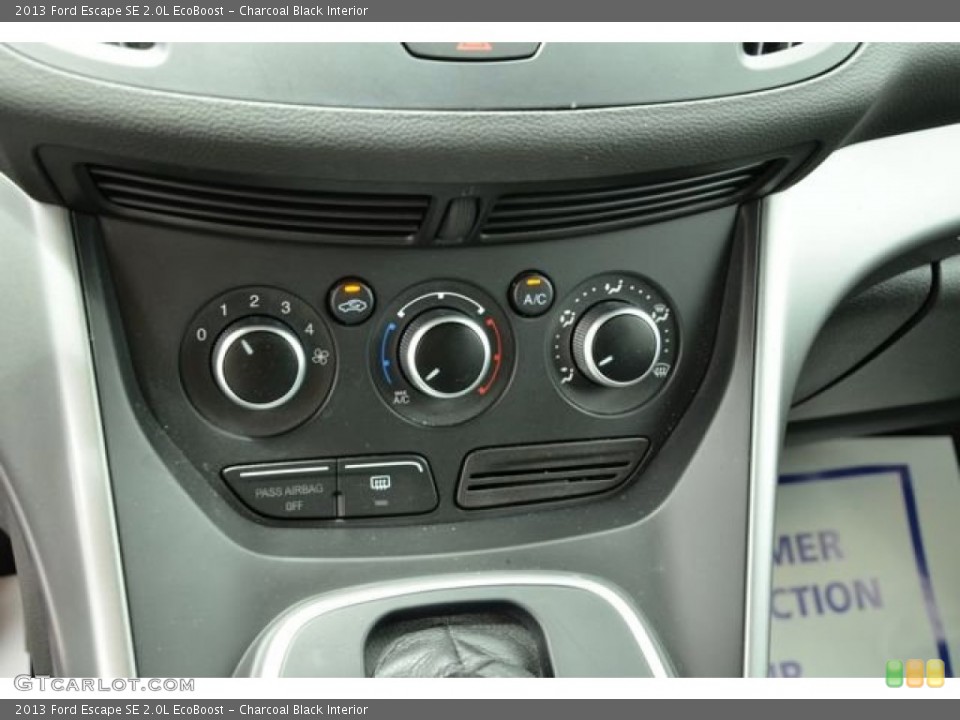 Charcoal Black Interior Controls for the 2013 Ford Escape SE 2.0L EcoBoost #80492368