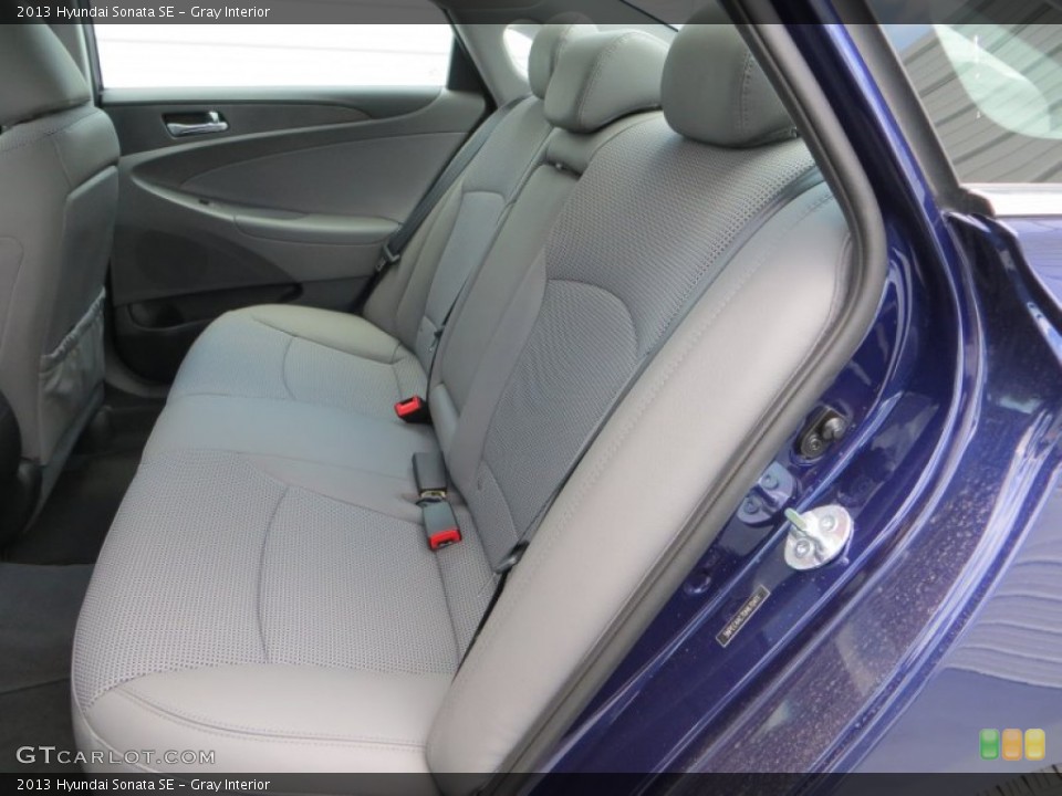 Gray Interior Rear Seat for the 2013 Hyundai Sonata SE #80493163